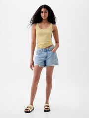 Gap Yellow Modern Modal Scoop Neck Vest - Image 3 of 3