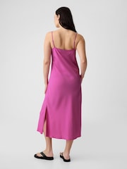 Gap Pink Slip Midi Dress - Image 2 of 4
