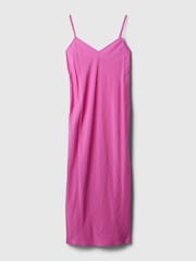 Gap Pink Slip Midi Dress - Image 4 of 4