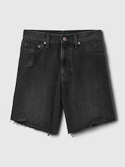 Gap Black Loose Bermuda Short - Image 3 of 4