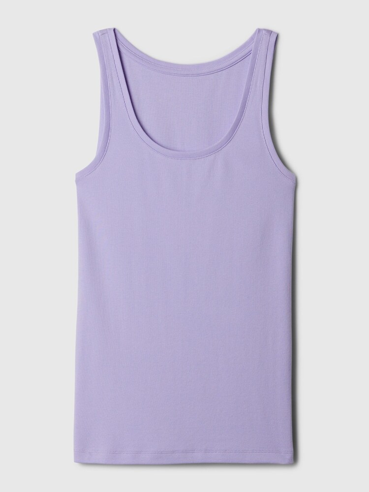 Gap Purple Modern Modal Scoop Neck Vest - Image 5 of 5