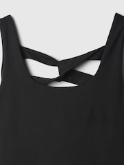 Gap Black Studio Twist Back Support Tank Top - Image 4 of 4