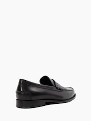 Dune London Black Samson Penny Loafers - Image 2 of 4