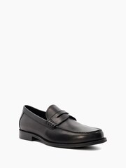 Dune London Black Samson Penny Loafers - Image 3 of 4