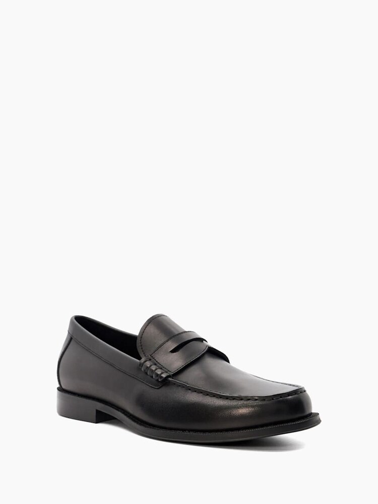 Buy Dune London Black Samson Penny Loafers from Next Luxembourg