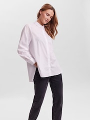 VERO MODA White Relaxed Fit Shirt - Image 1 of 6