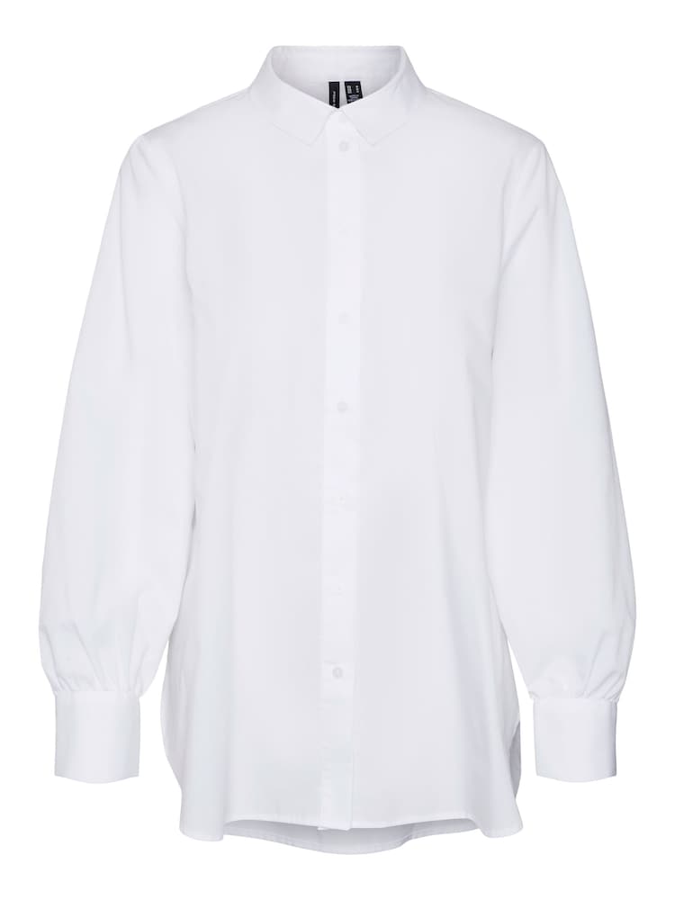 VERO MODA White Relaxed Fit Shirt - Image 6 of 6 VERO MODA White Relaxed Fit Shirt - Image 6 of 6