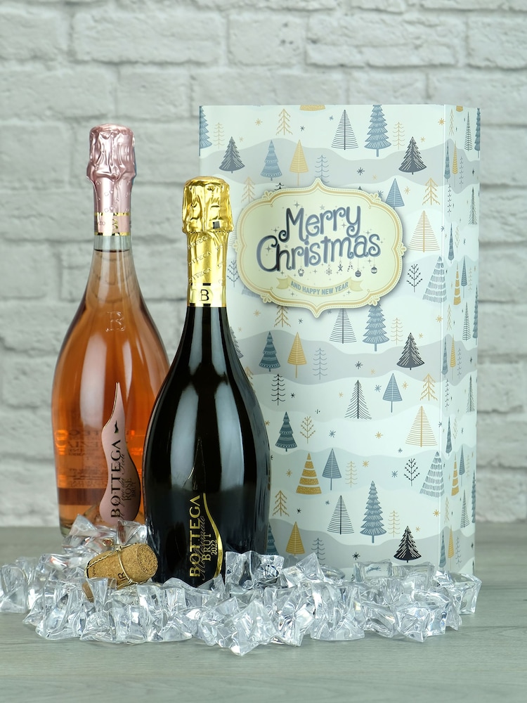 LeBonVin Bottega Wine Sparkling Duo Merry Christmas Gift - Image 1 of 1