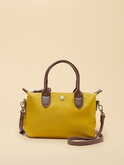 Joules Mini Yellow Crossbody Handbag - Image 1 of 10