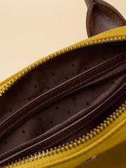 Joules Mini Yellow Crossbody Handbag - Image 7 of 10