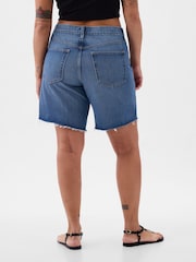 Gap Blue Loose Bermuda Short - Image 2 of 8