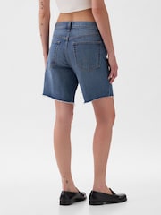 Gap Blue Loose Bermuda Short - Image 5 of 8