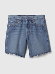 Gap Blue Loose Bermuda Short - Image 7 of 8