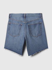 Gap Blue Loose Bermuda Short - Image 8 of 8