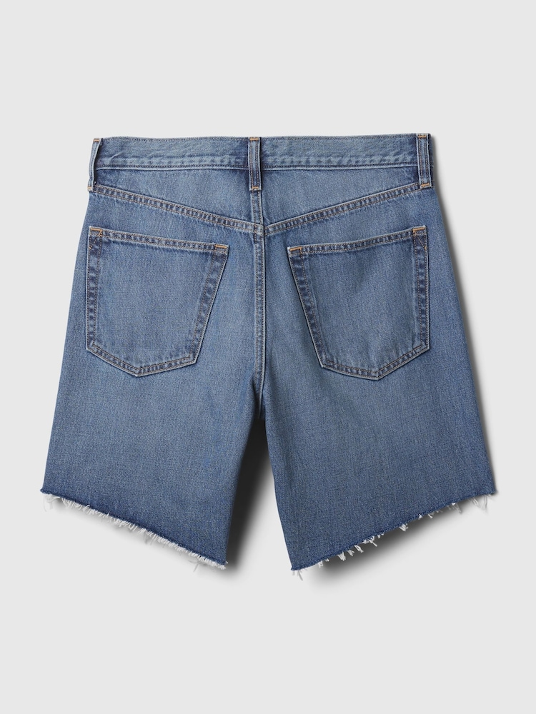 Gap Blue Loose Bermuda Short - Image 8 of 8