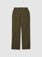 Reiss Sage Colter 3-9 yrs Elasticated Waist Cotton Blend Trousers - Image 1 of 3