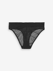 Triumph Tempting Sheer High Waist String Briefs 2 Pack - Image 6 of 6