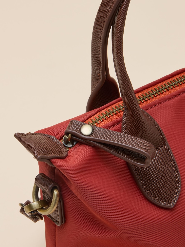Joules Mini Rust Orange Crossbody Handbag - Image 10 of 10 Joules Mini Rust Orange Crossbody Handbag - Image 10 of 10