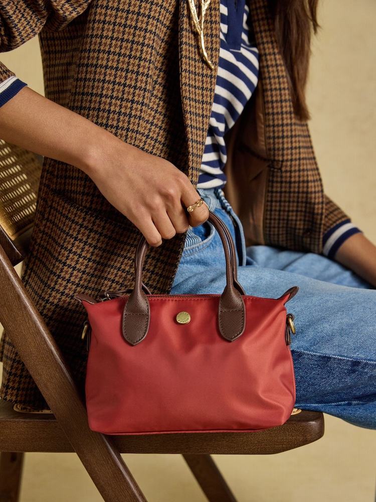 Joules Mini Rust Orange Crossbody Handbag - Image 2 of 10 Joules Mini Rust Orange Crossbody Handbag - Image 2 of 10