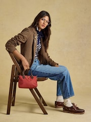 Joules Mini Rust Orange Crossbody Handbag - Image 5 of 10