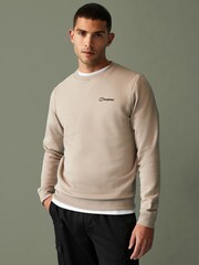 Berghaus Brown Logo Crew T-Shirt - Image 1 of 9