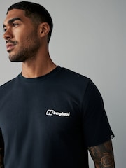 Berghaus Black Mountain Art Short Sleeve 100% Cotton T-Shirt - Image 4 of 6