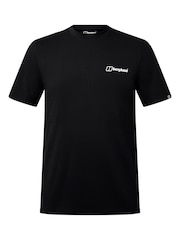 Berghaus Black Mountain Art Short Sleeve 100% Cotton T-Shirt - Image 5 of 6
