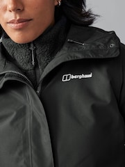 Berghaus Black Omeara Long Shell Waterproof Jacket - Image 5 of 8