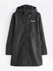Berghaus Black Omeara Long Shell Waterproof Jacket - Image 8 of 8