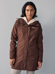 Berghaus Brown Omeara Long Jacket - Image 1 of 6