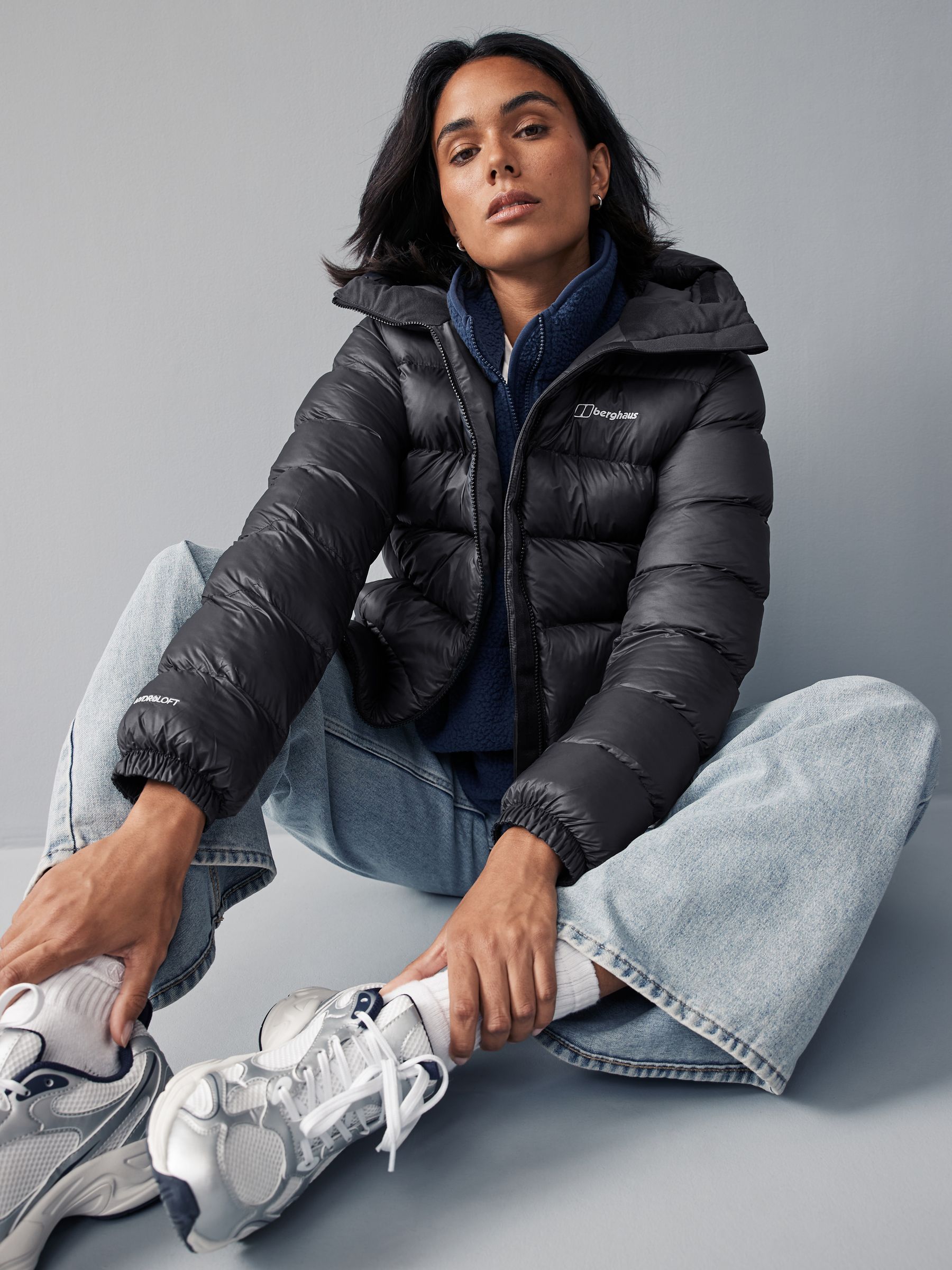 Berghaus black puffer coat outlet
