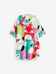 Multi Squishmallows Oversized Hooded Towelling 100% Cotton Cover-Up (5-16yrs) - Image 2 of 3