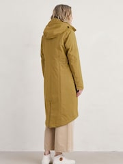 Seasalt Cornwall Yellow Janelle Waterproof Coat - Image 4 of 8