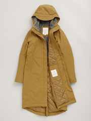 Seasalt Cornwall Yellow Janelle Waterproof Coat - Image 6 of 8