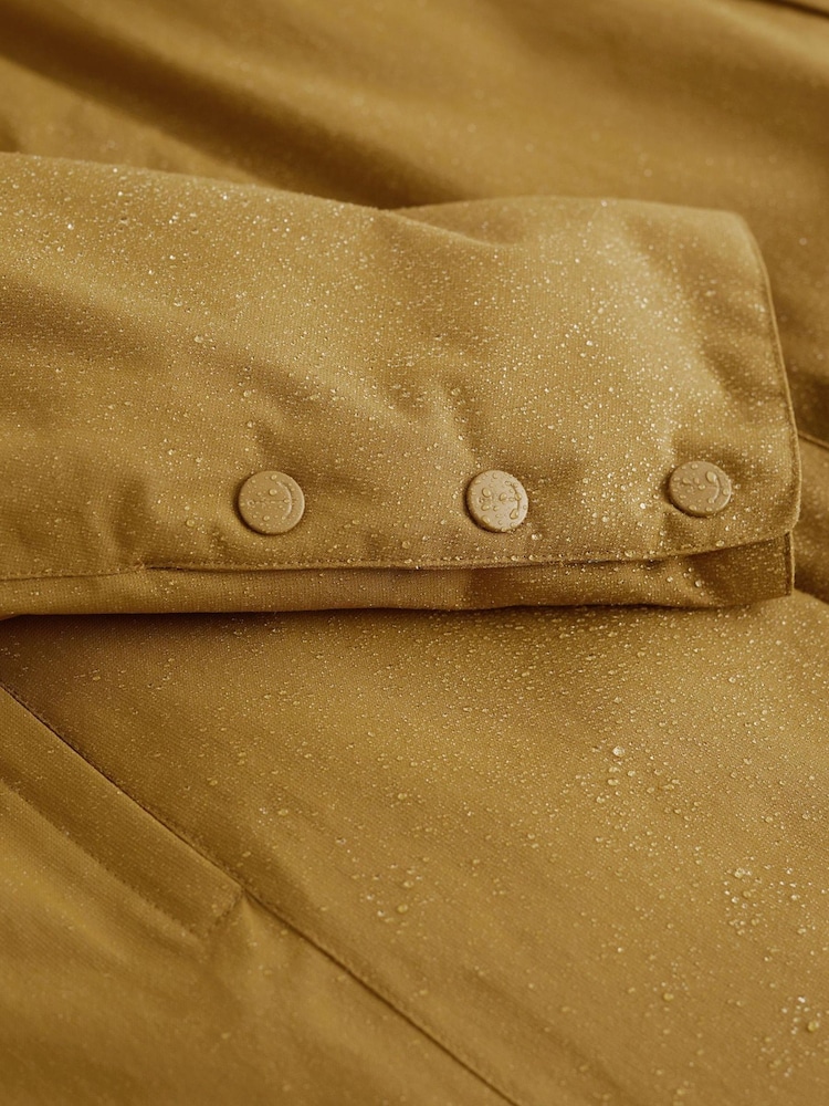 Seasalt Cornwall Yellow Janelle Waterproof Coat - Image 8 of 8