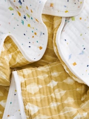 Aden + Anais White Essentials Cotton Muslin Blanket - Image 4 of 6