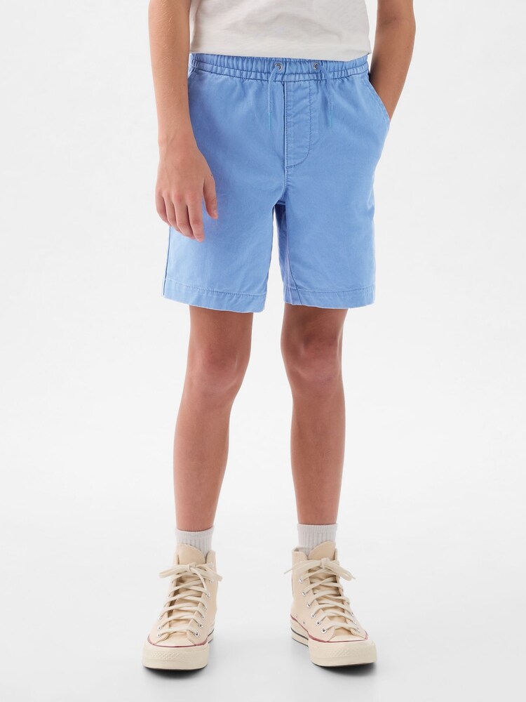 Gap Blue Cotton Twill Easy Pull On Short (4-13yrs) - Image 1 of 5