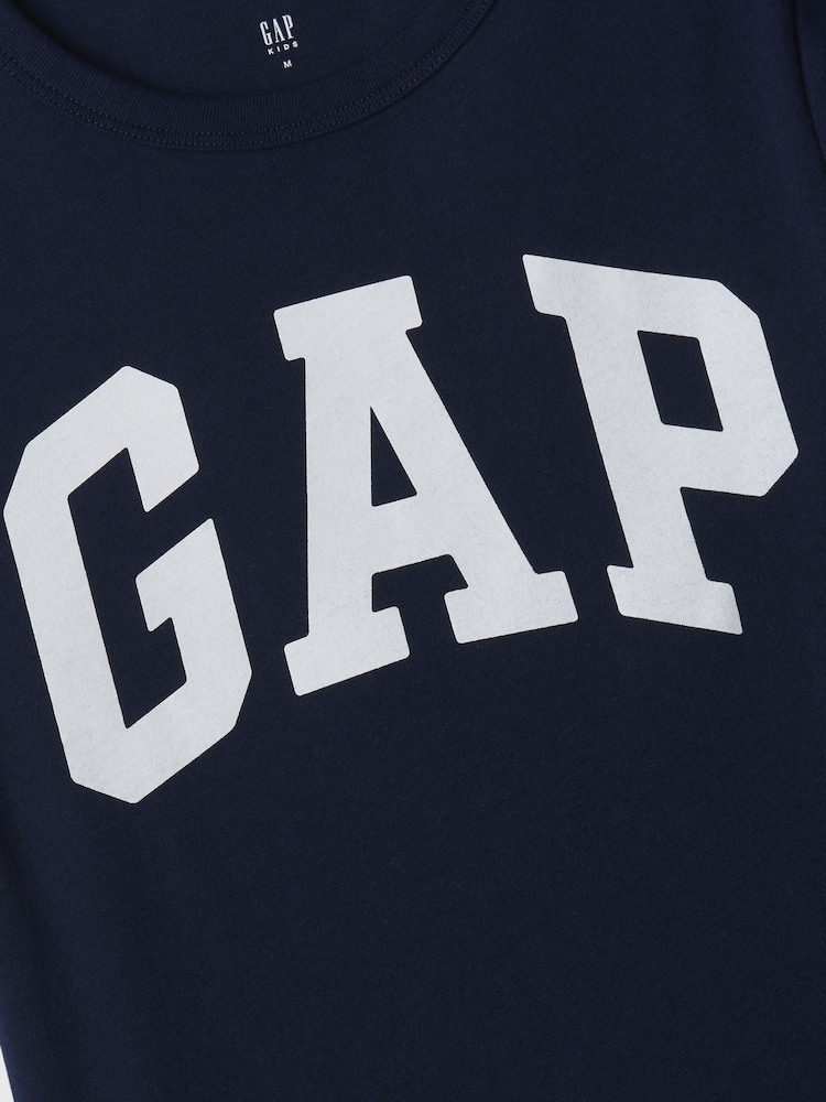 Gap Navy Blue Logo Graphic Short Sleeve Crew Neck T-Shirt (4-13yrs) - Image 3 of 3