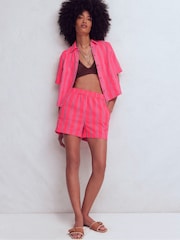 Boden Pink Double Cloth Shirt - Image 1 of 5