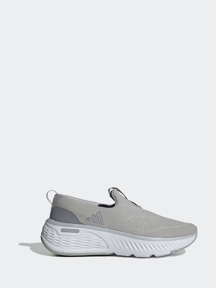 adidas Grey Cloudfoam Go Lounger Shoes - Image 1 of 9