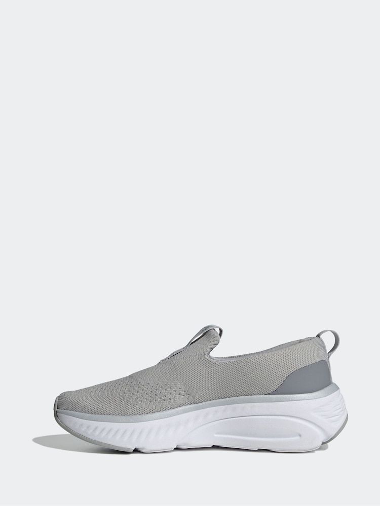 adidas Grey Cloudfoam Go Lounger Shoes - Image 2 of 9