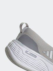 adidas Grey Cloudfoam Go Lounger Shoes - Image 9 of 9