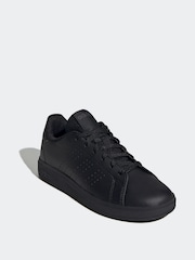 adidas Black Kids Advantage Base 2.0 Trainers - Image 3 of 9