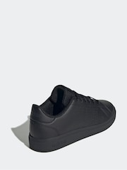 adidas Black Kids Advantage Base 2.0 Trainers - Image 4 of 9