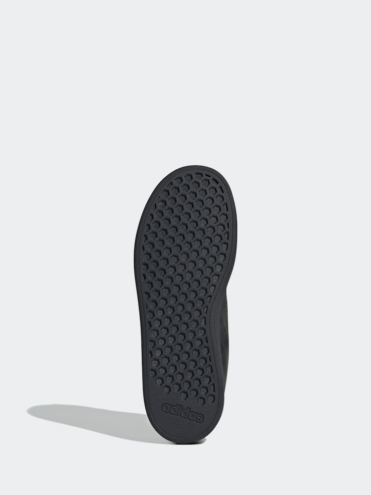 adidas Black Kids Advantage Base 2.0 Trainers - Image 6 of 9