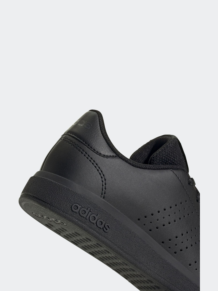 adidas Black Kids Advantage Base 2.0 Trainers - Image 9 of 9