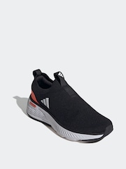 Negro - Zapatillas sin cordones estilo calcetín Cloudfoam Go de adidas - Imagen 4 de 9