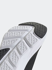 Negro - Zapatillas sin cordones estilo calcetín Cloudfoam Go de adidas - Imagen 8 de 9