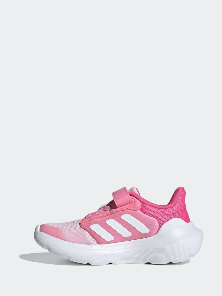 adidas Pink Tensaur Run 2.0 Hook and Loop Kids Trainers - Image 2 of 7 adidas Pink Tensaur Run 2.0 Hook and Loop Kids Trainers - Image 2 of 7