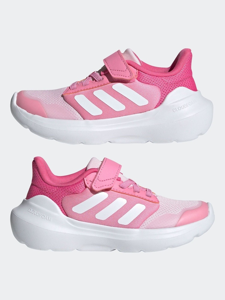 adidas Pink Kids Tensaur Run Trainers - Image 5 of 7